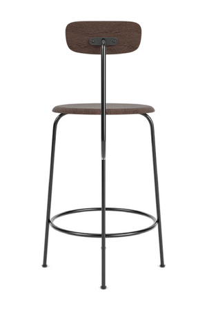   Short-Back Oak Counter Chair | Oroa.com