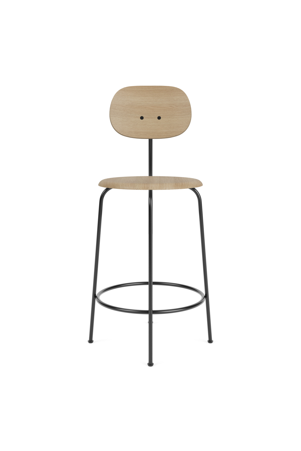   Oak Veneer Counter Chair | Oroa.com