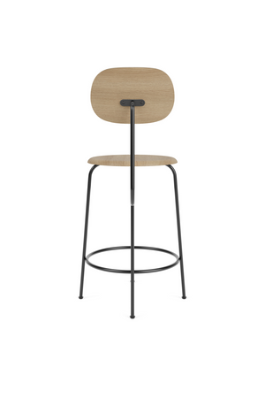   Oak Veneer Counter Chair | Oroa.com