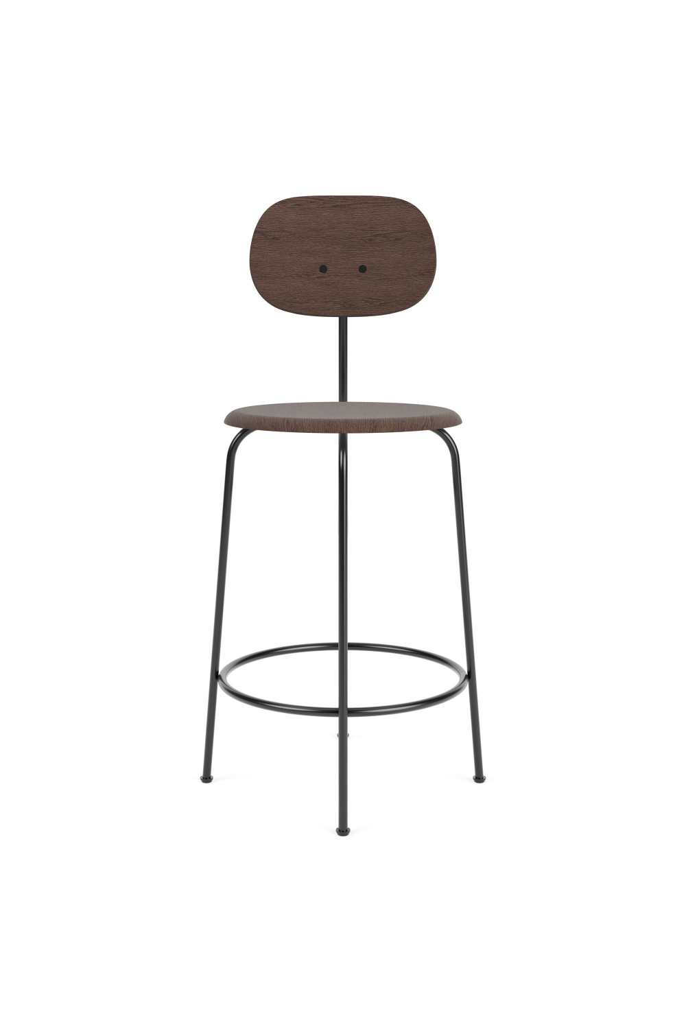   Oak Veneer Counter Chair | Oroa.com