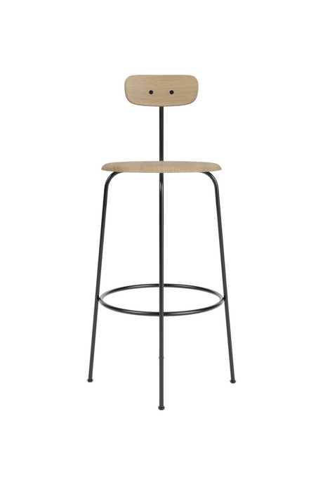   Wooden Veneer Bar Chair | Oroa.com