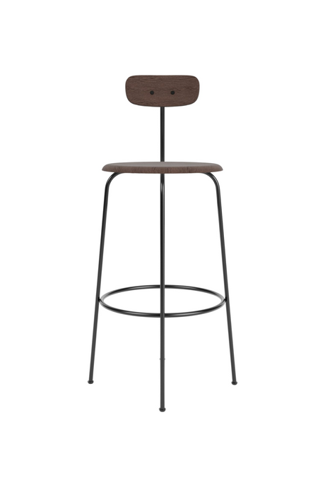   Wooden Veneer Bar Chair | Oroa.com
