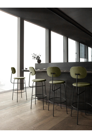   Minimalist Upholstered Bar Chair | Oroa.com