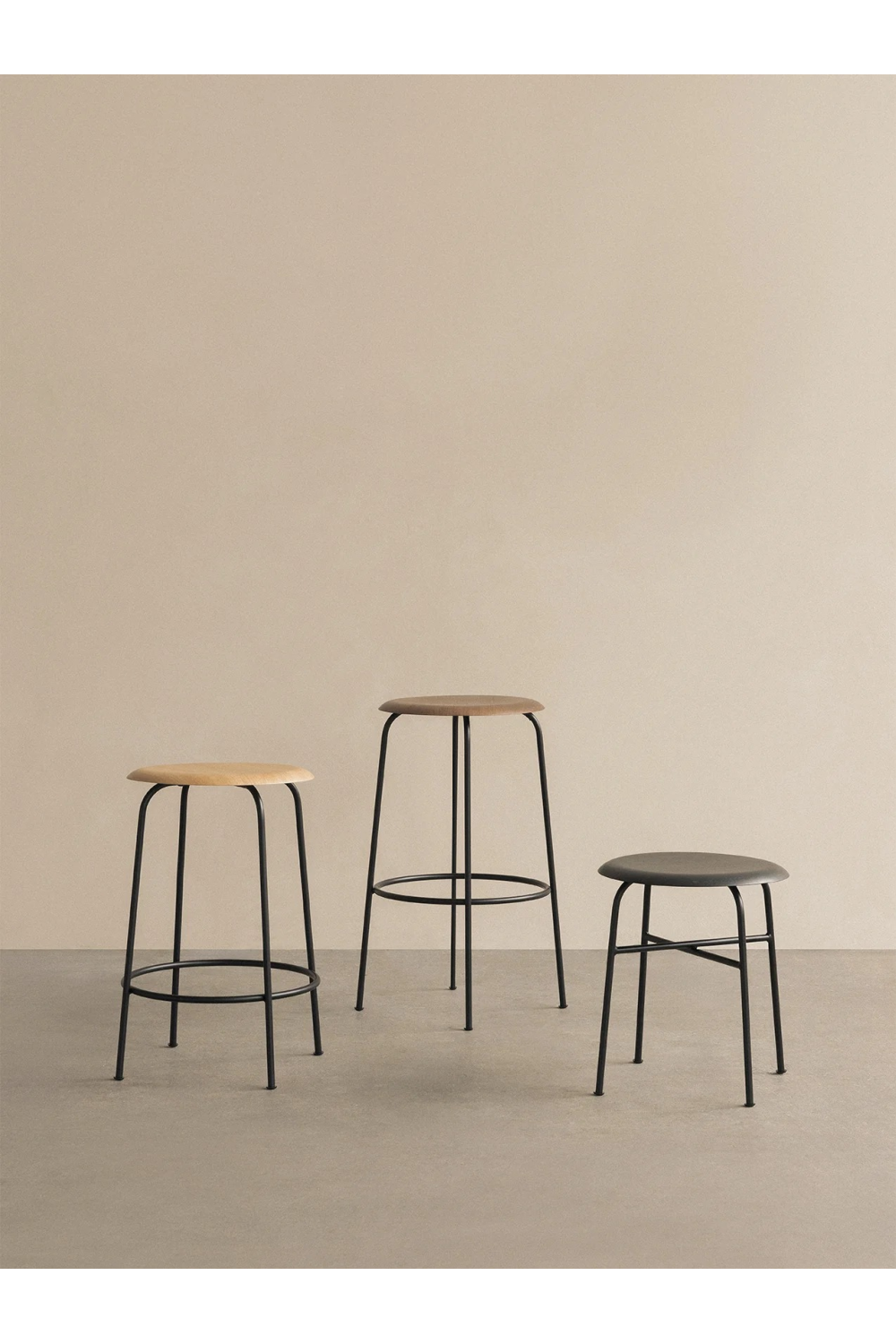   Wood Veneer Counter Stool | Oroa.com