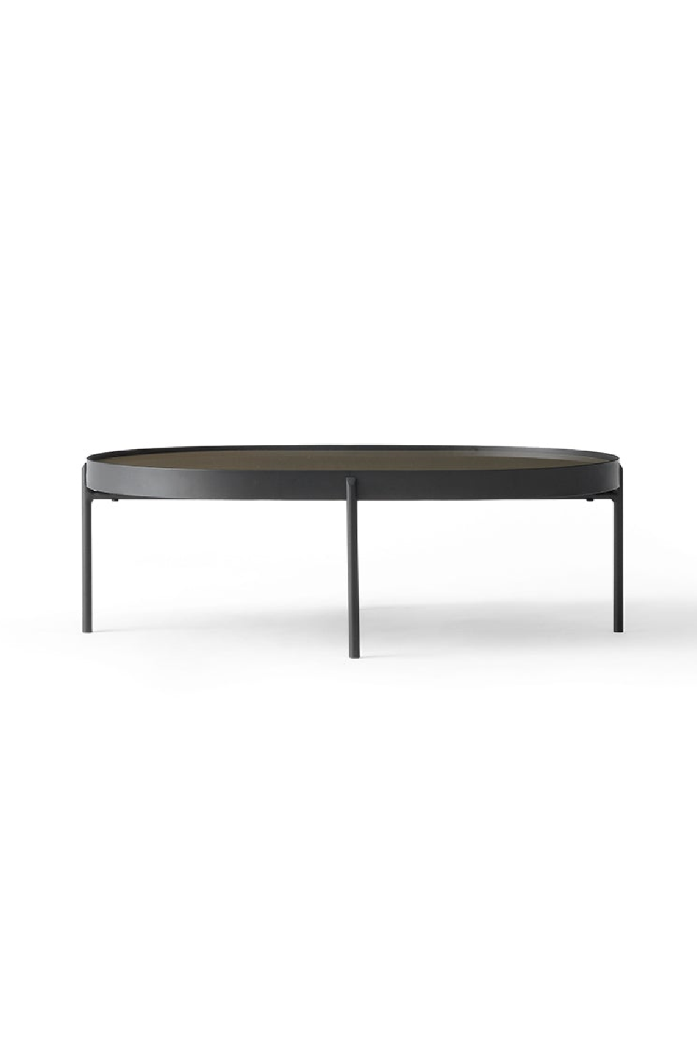   Oval Glass Coffee Table | Oroa.com