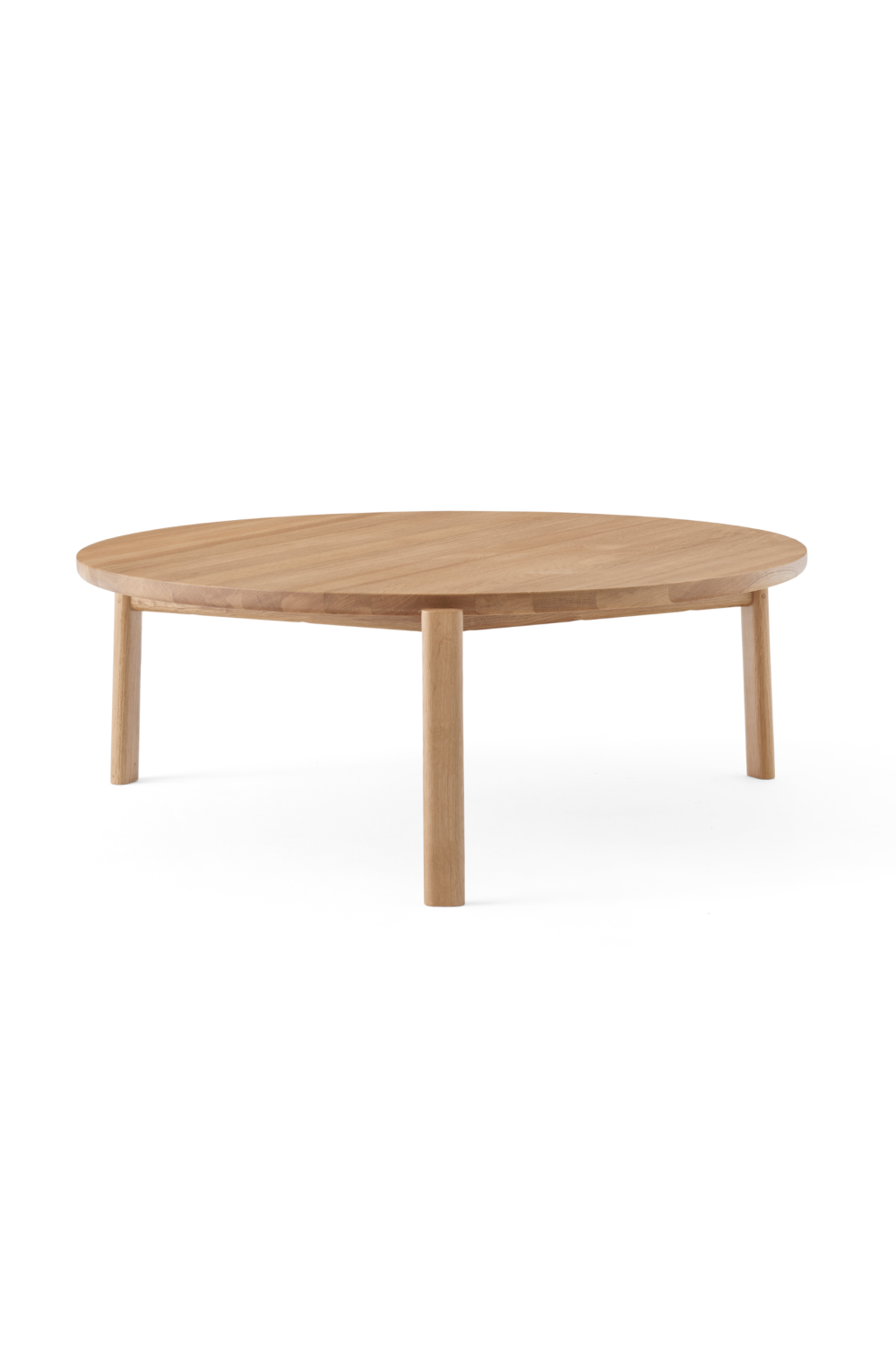   Round Wooden Lounge Table | Oroa.com