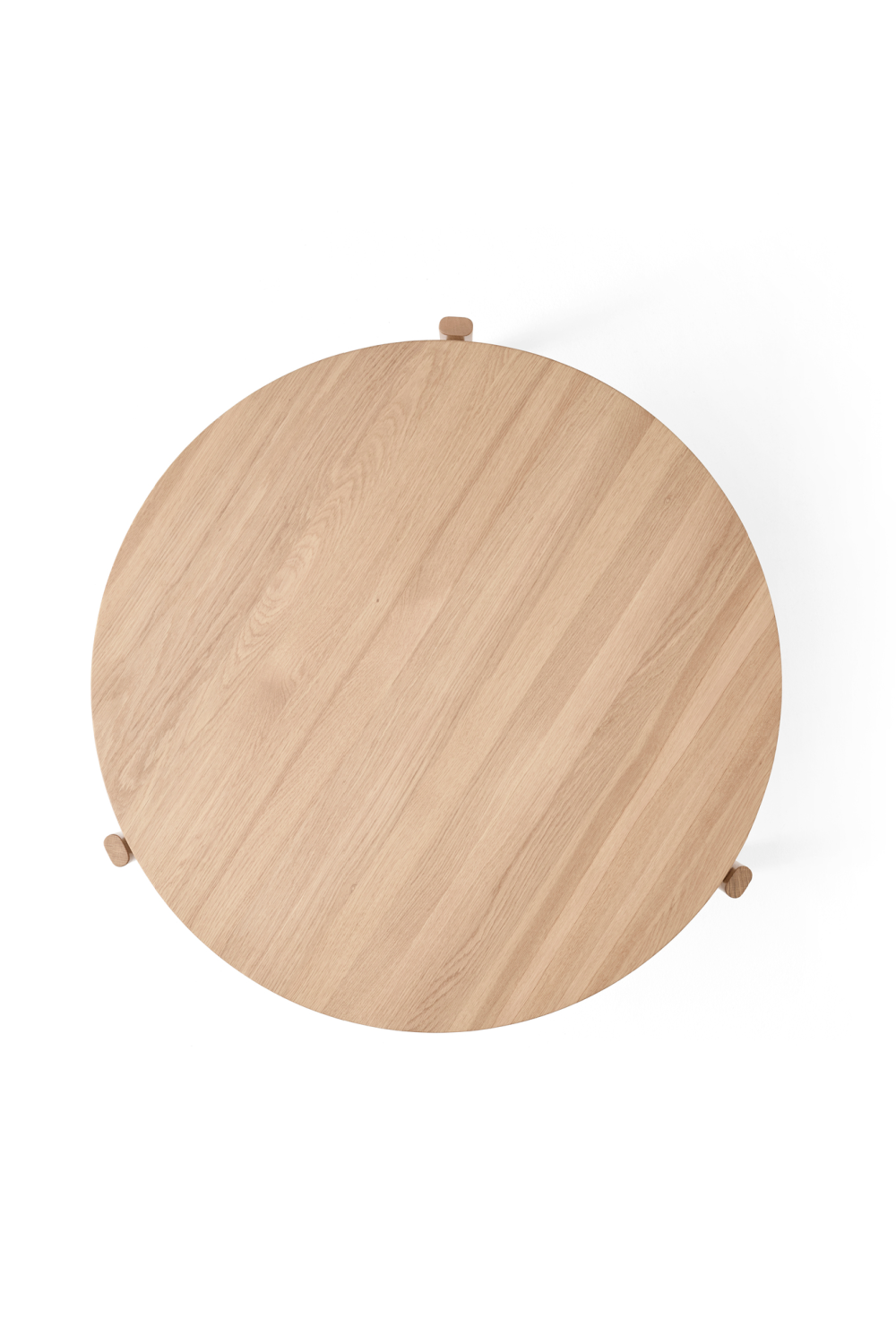   Round Wooden Lounge Table | Oroa.com