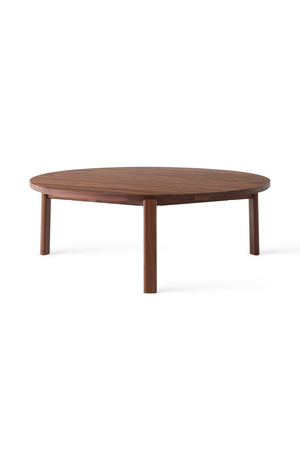   Round Wooden Lounge Table | Oroa.com