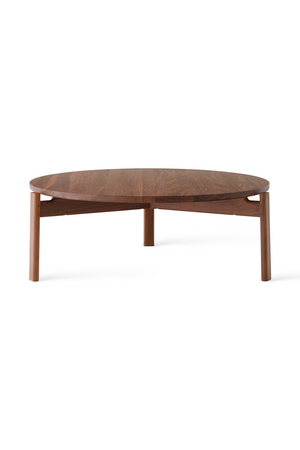   Round Wooden Lounge Table | Oroa.com