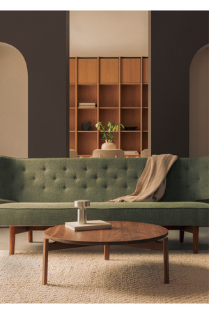   Round Wooden Lounge Table | Oroa.com