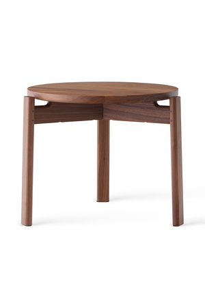   Round Wooden Lounge Table | Oroa.com