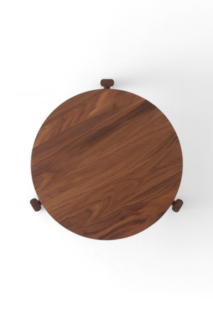   Round Wooden Lounge Table | Oroa.com