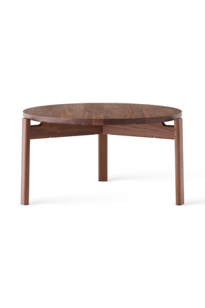   Round Wooden Lounge Table | Oroa.com