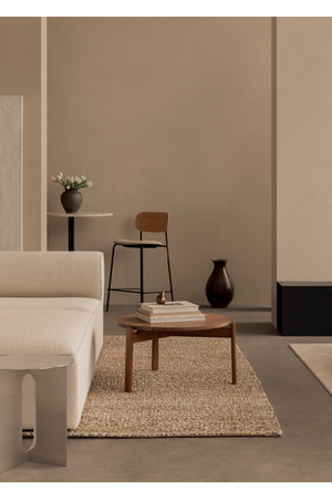   Round Wooden Lounge Table | Oroa.com