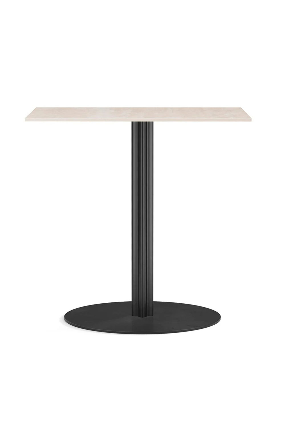   Round-Base Rectangular Dining Table | Oroa.com
