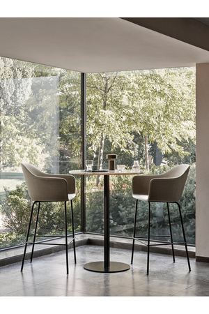   Round Base Column Bar Table | Oroa.com
