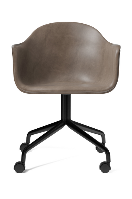   Black Swivel Casters Dining Chair | Oroa.com