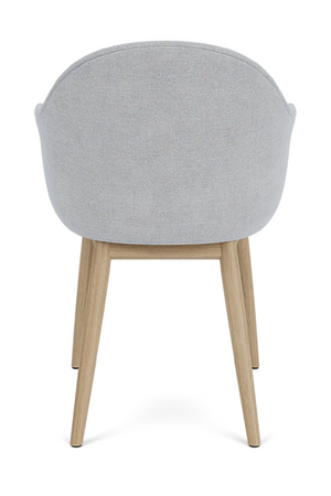   Wooden Base Upholstered Dining Chair | Oroa.com