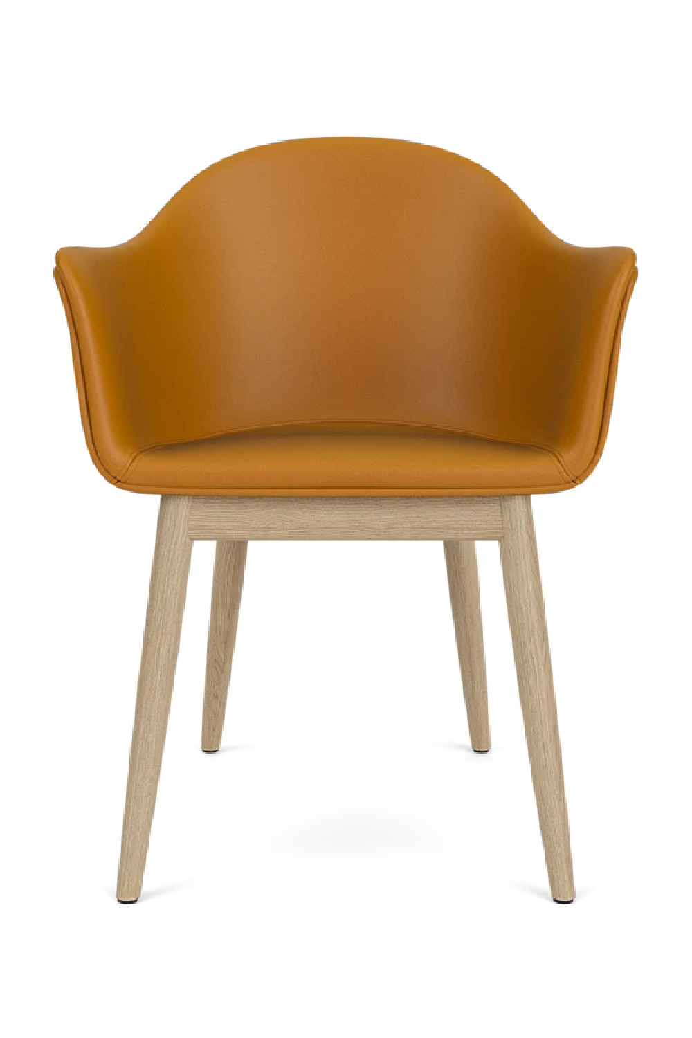   Wooden Base Upholstered Dining Chair | Oroa.com