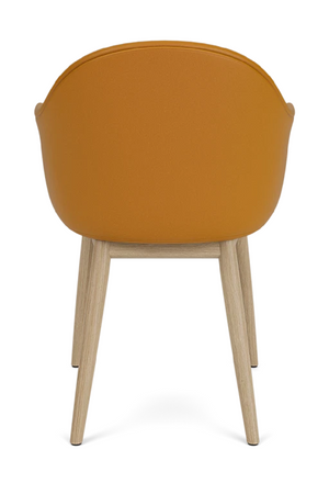   Wooden Base Upholstered Dining Chair | Oroa.com