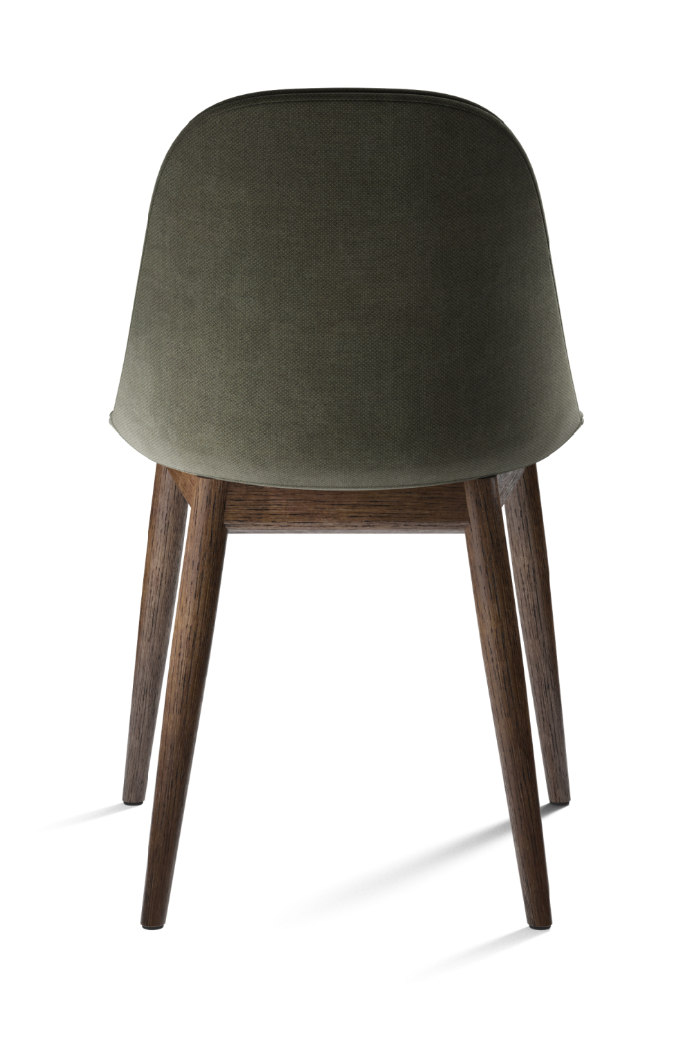   Wooden Base Side Dining Chair | Oroa.com