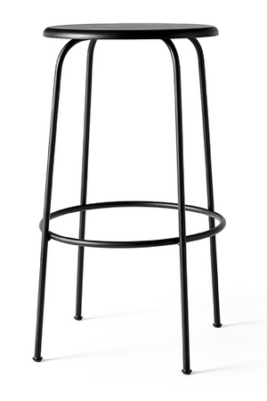   Black Steel Bar Stool | Oroa.com