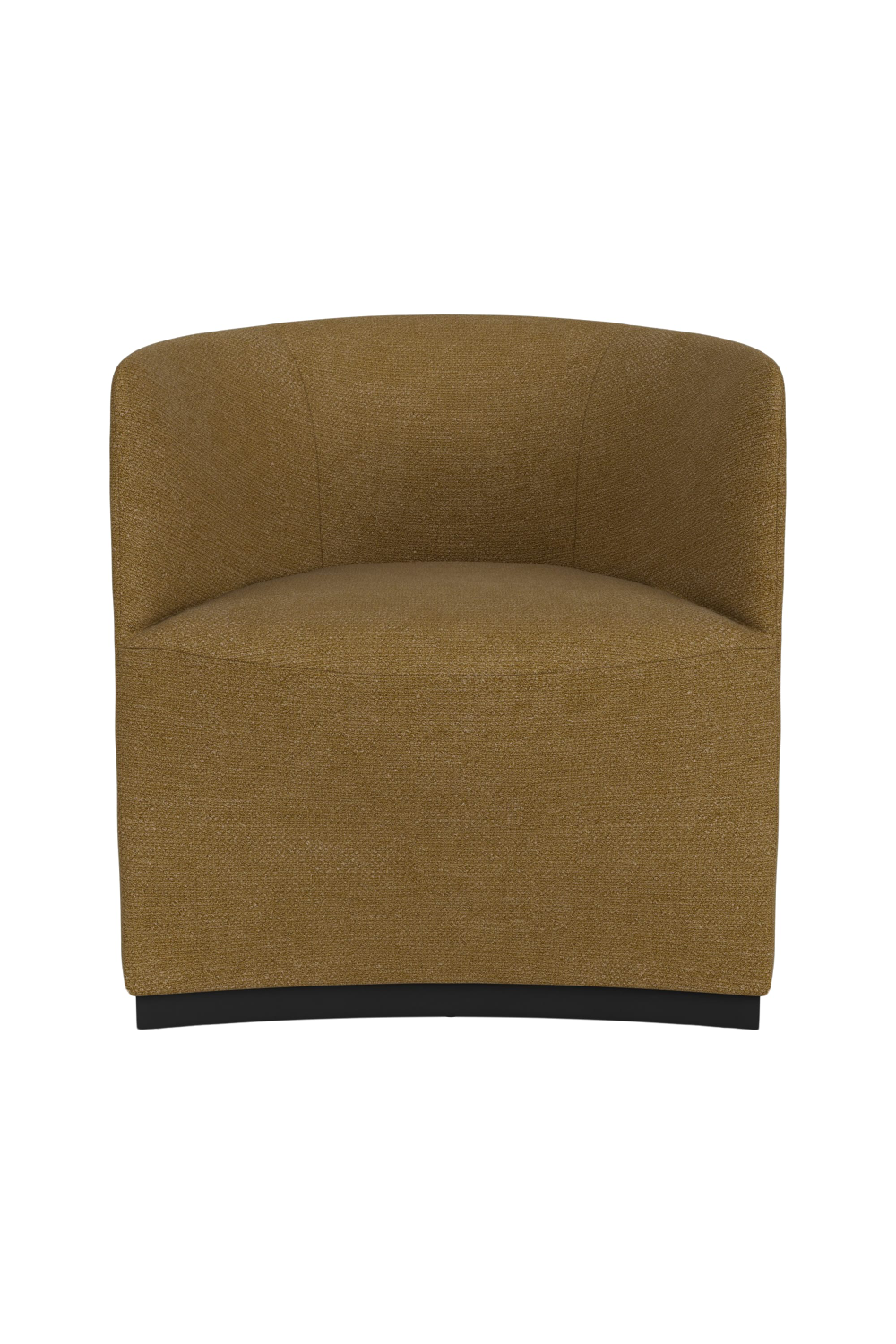   Beige Boucle Low-Back Club Chair | Oroa.com