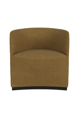   Beige Boucle Low-Back Club Chair | Oroa.com