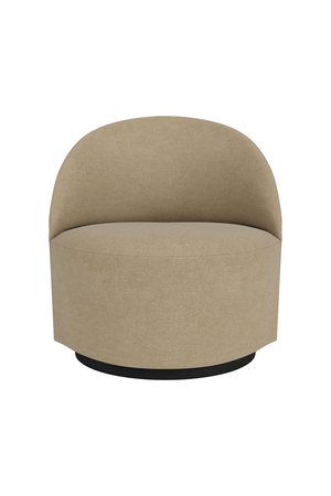   Swivel Upholstered Lounge Chair | Oroa.com