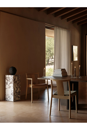   Upholstered Seat Oak Dining Chair | Oroa.com