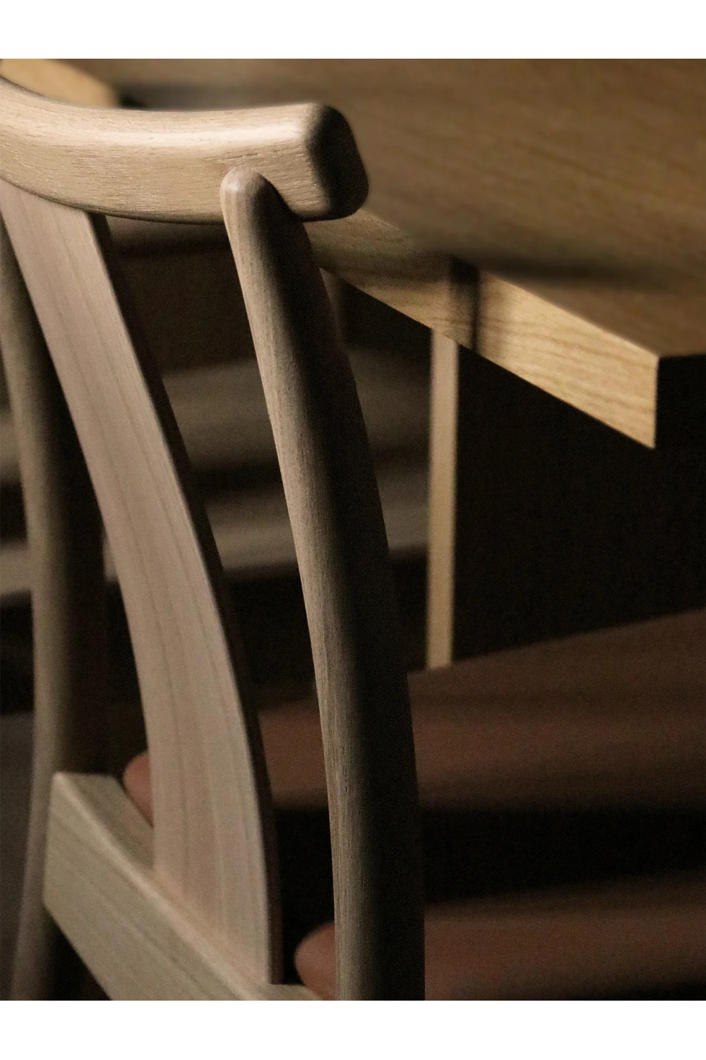   Upholstered Seat Oak Dining Chair | Oroa.com