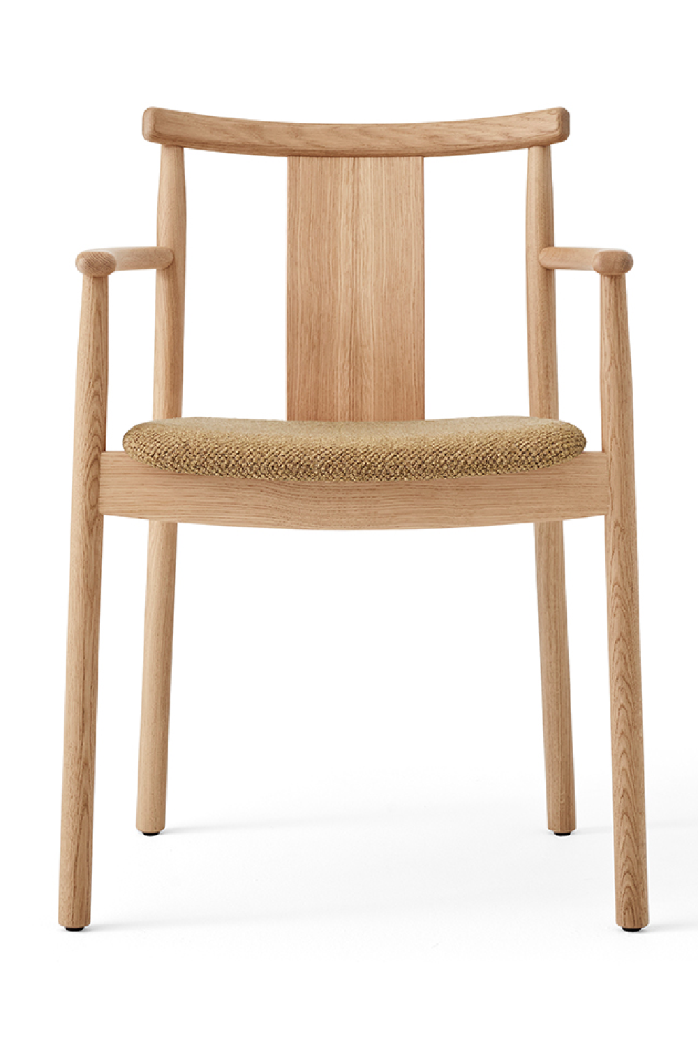  Upholstered Seat Oak Dining Armchair | Oroa.com