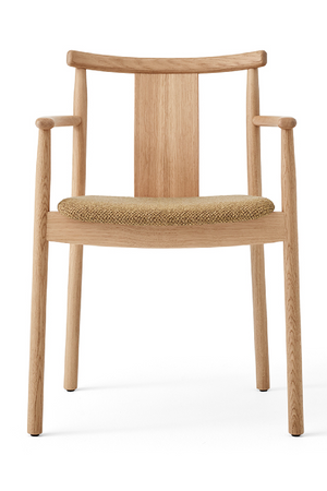   Upholstered Seat Oak Dining Armchair | Oroa.com