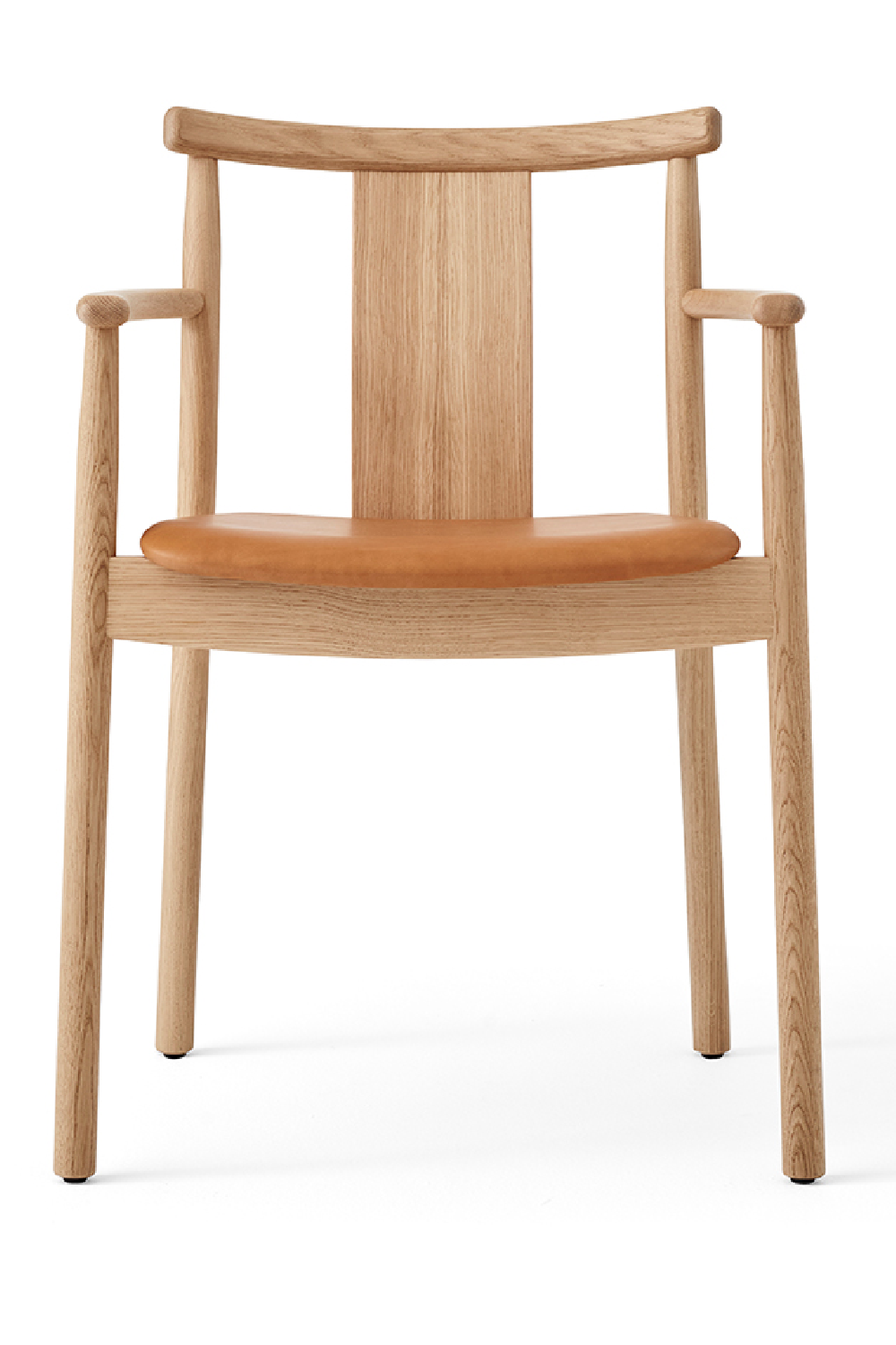   Upholstered Seat Oak Dining Armchair | Oroa.com
