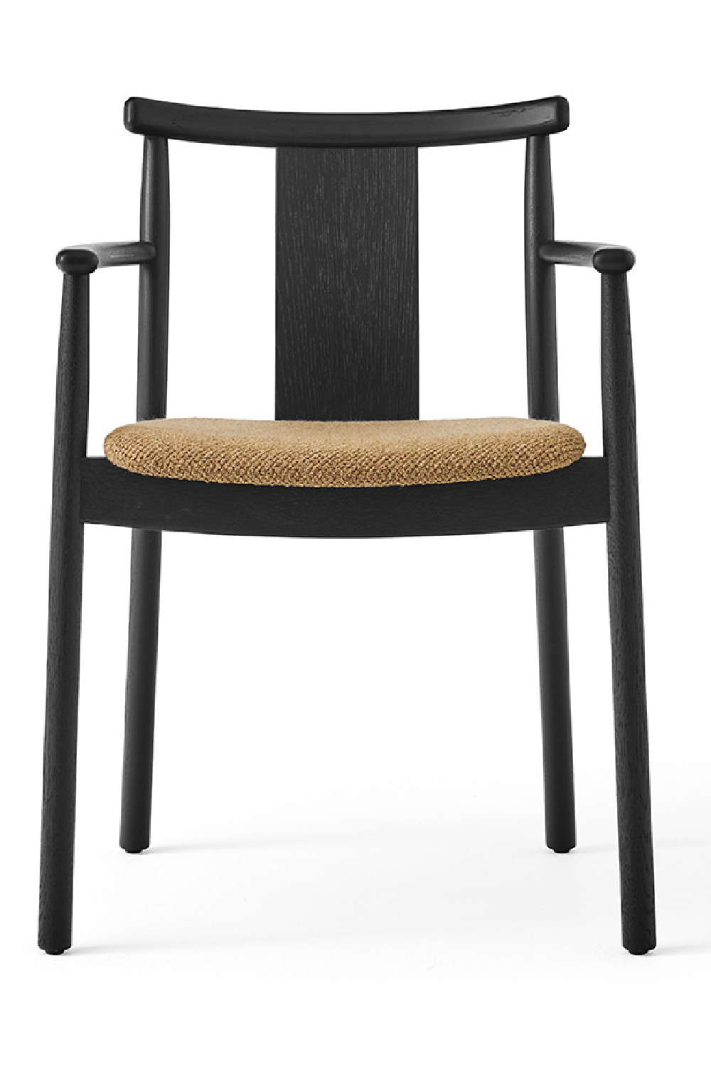   Upholstered Seat Oak Dining Armchair | Oroa.com