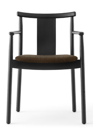   Upholstered Seat Oak Dining Armchair | Oroa.com