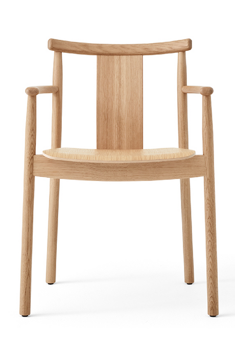   Solid Oak Dining Armchair | Oroa.com