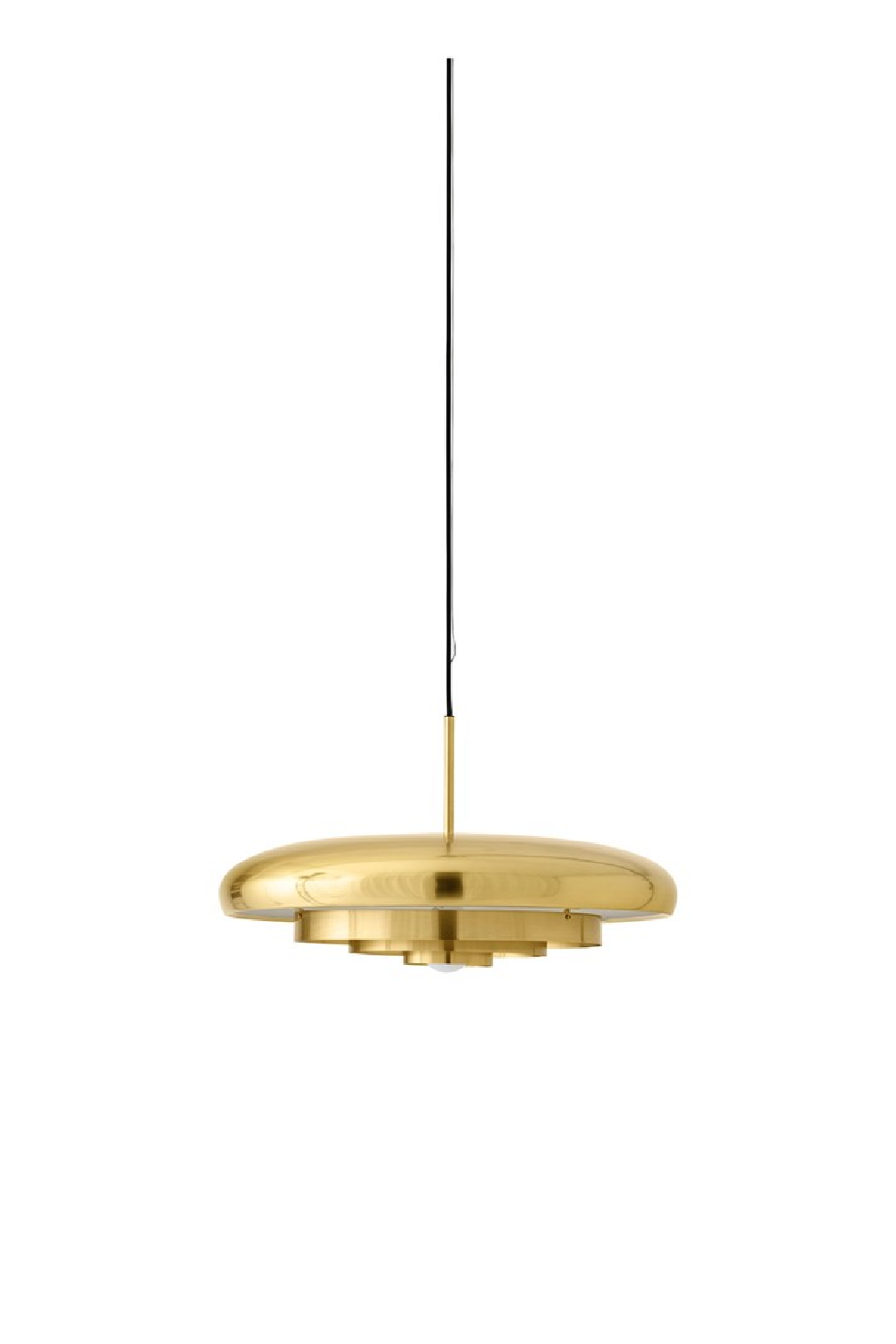   Polished Brass Pendant Lamp | Oroa.com