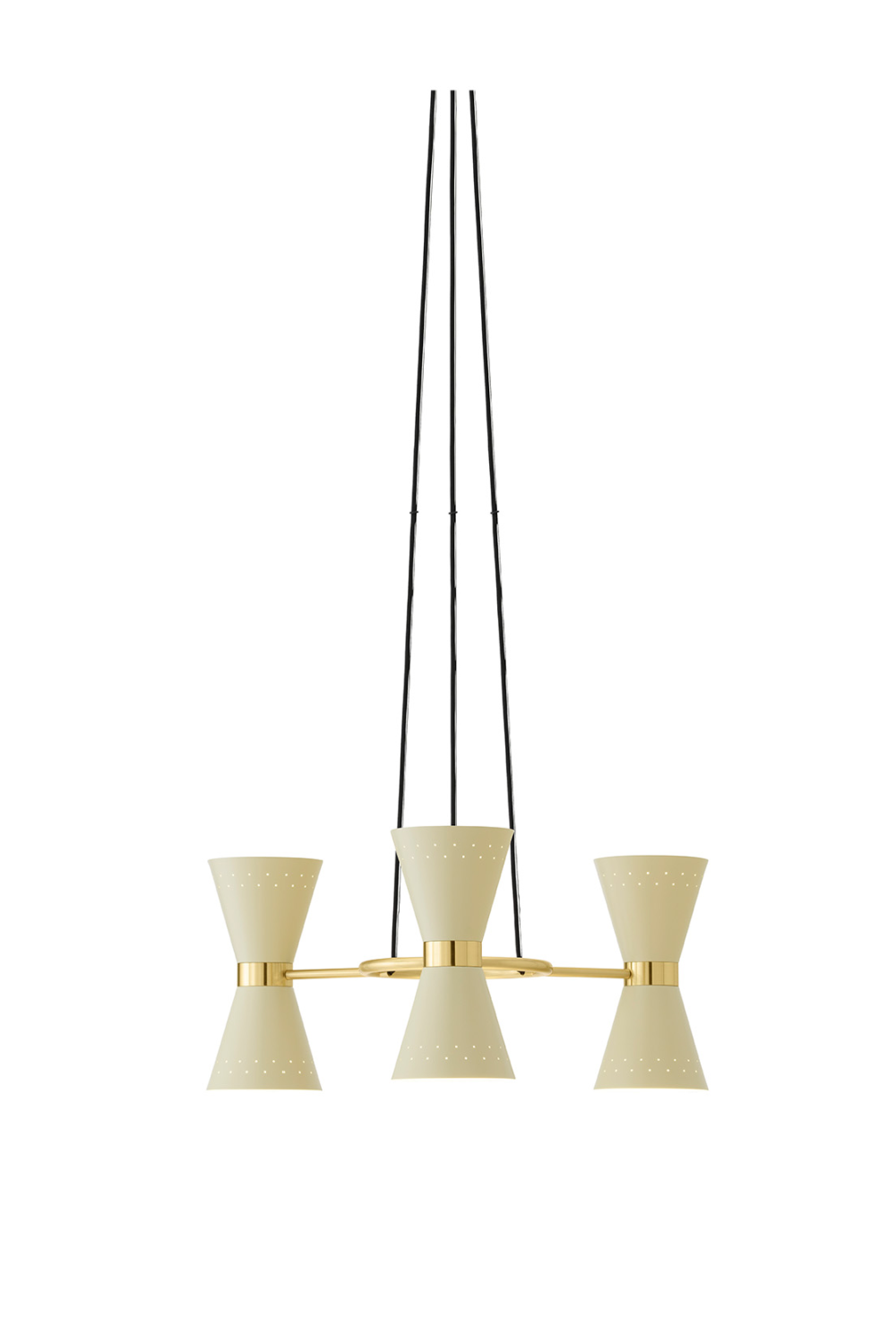   Cream Multi-Light Chandelier | Oroa.com