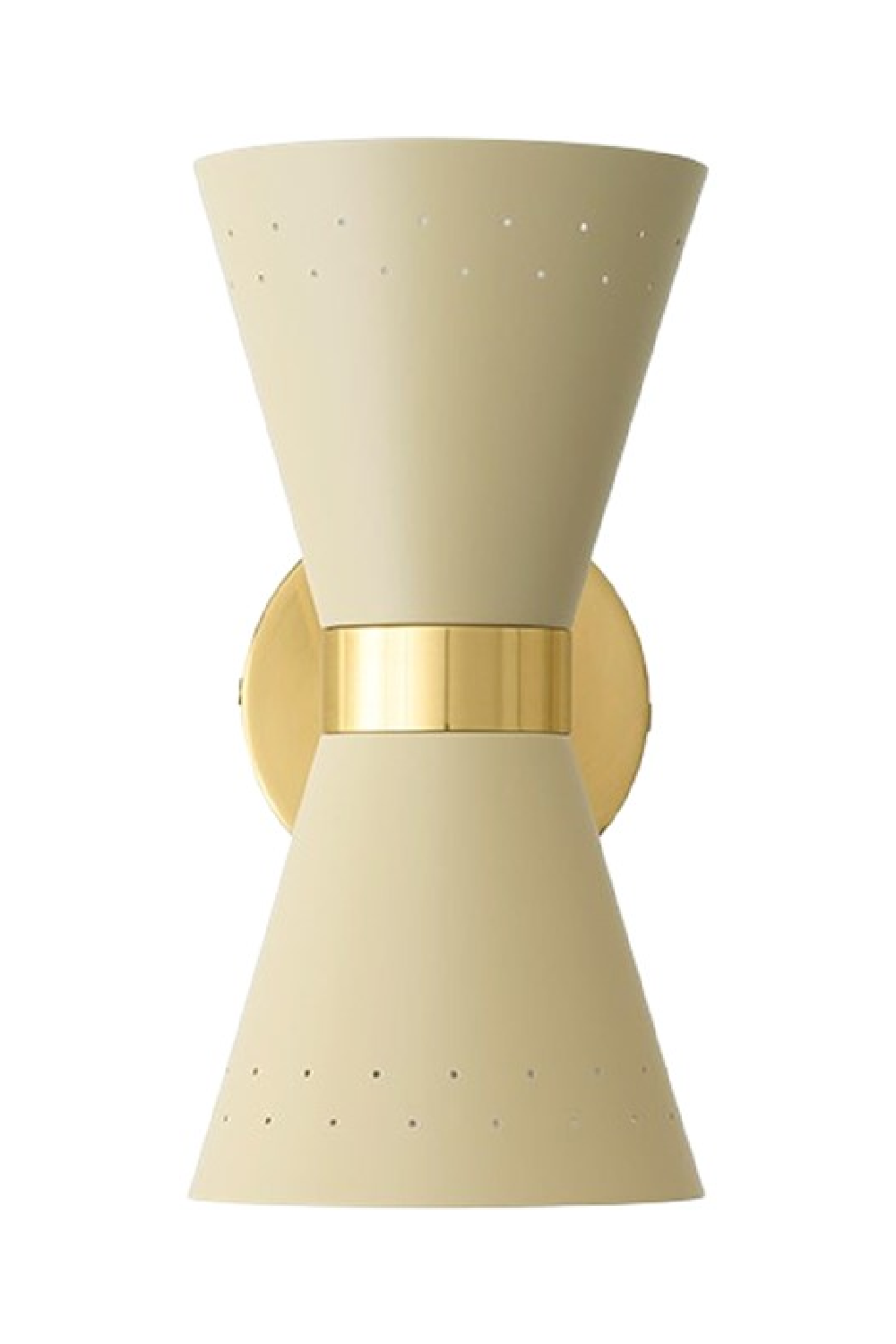   Cream Cinched Wall Lamp | Oroa.com