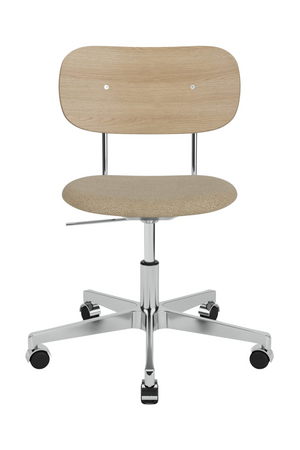   Oak-Back Swivel Office Chair | Oroa.com