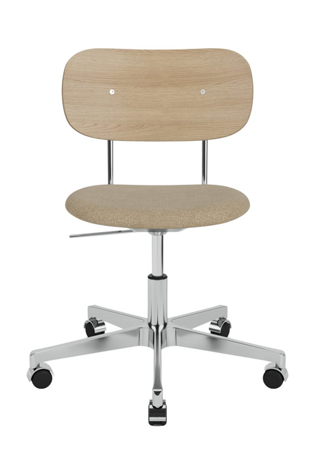   Oak-Back Swivel Office Chair | Oroa.com