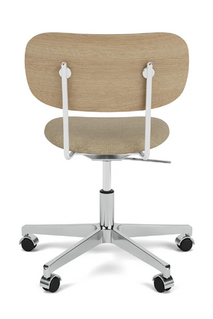   Oak-Back Swivel Office Chair | Oroa.com