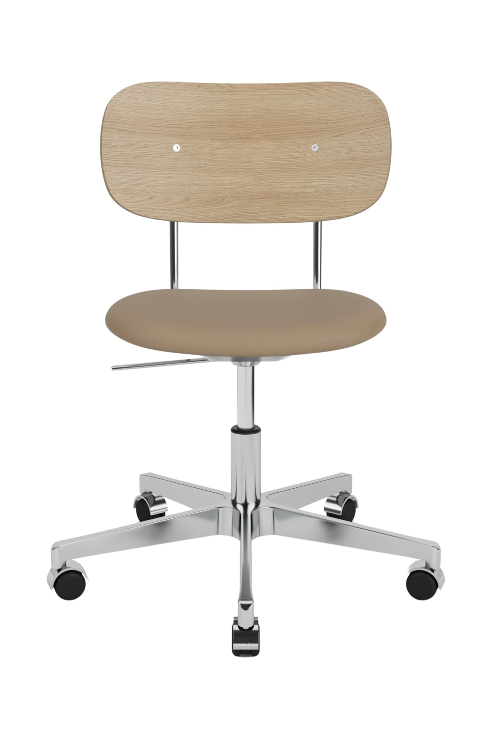   Oak-Back Swivel Office Chair | Oroa.com
