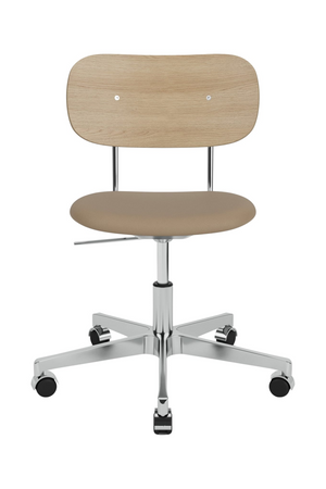   Oak-Back Swivel Office Chair | Oroa.com
