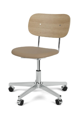   Oak-Back Swivel Office Chair | Oroa.com
