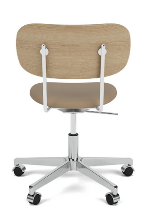   Oak-Back Swivel Office Chair | Oroa.com