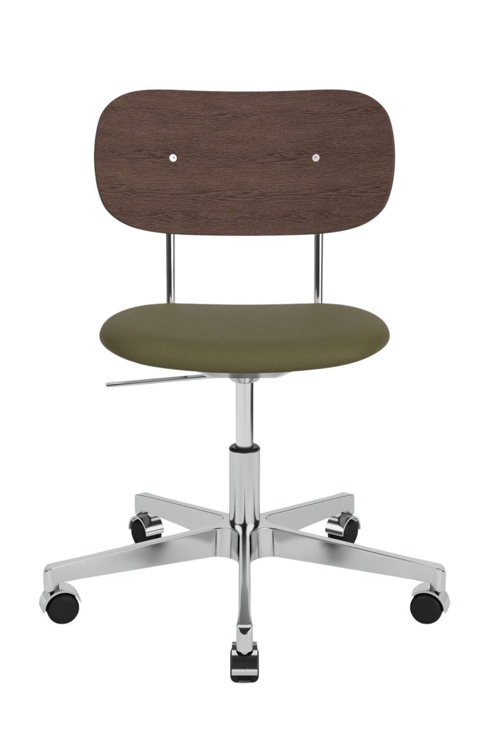  Oak-Back Swivel Office Chair | Oroa.com