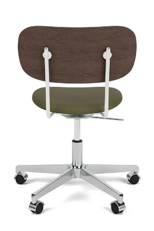   Oak-Back Swivel Office Chair | Oroa.com