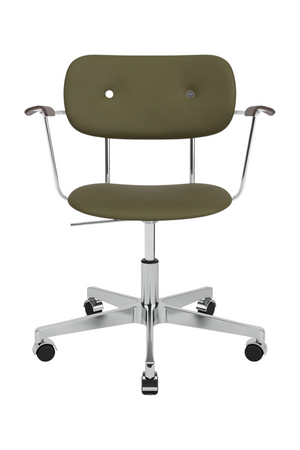   Aluminum Swivel Office Armchair | Oroa.com